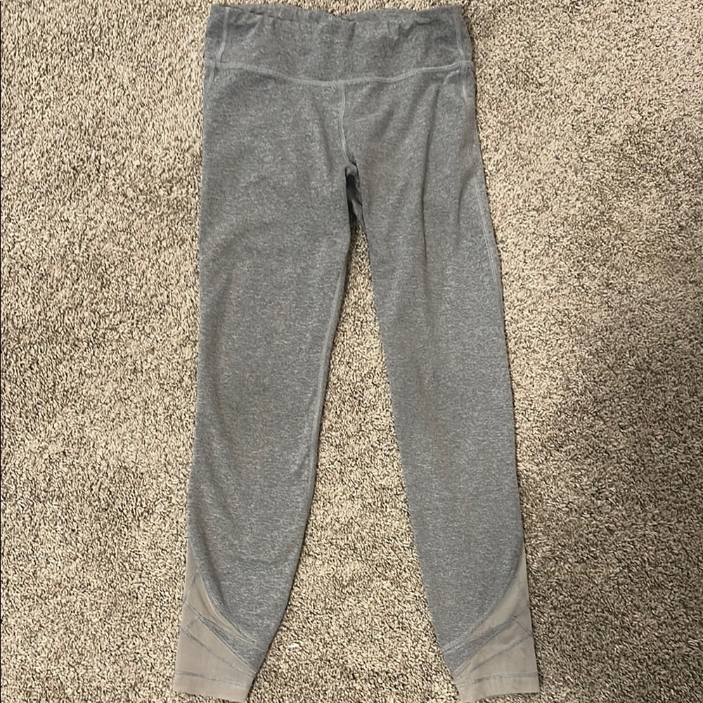 Athleta Gray Leggings Soft Knit Tapered